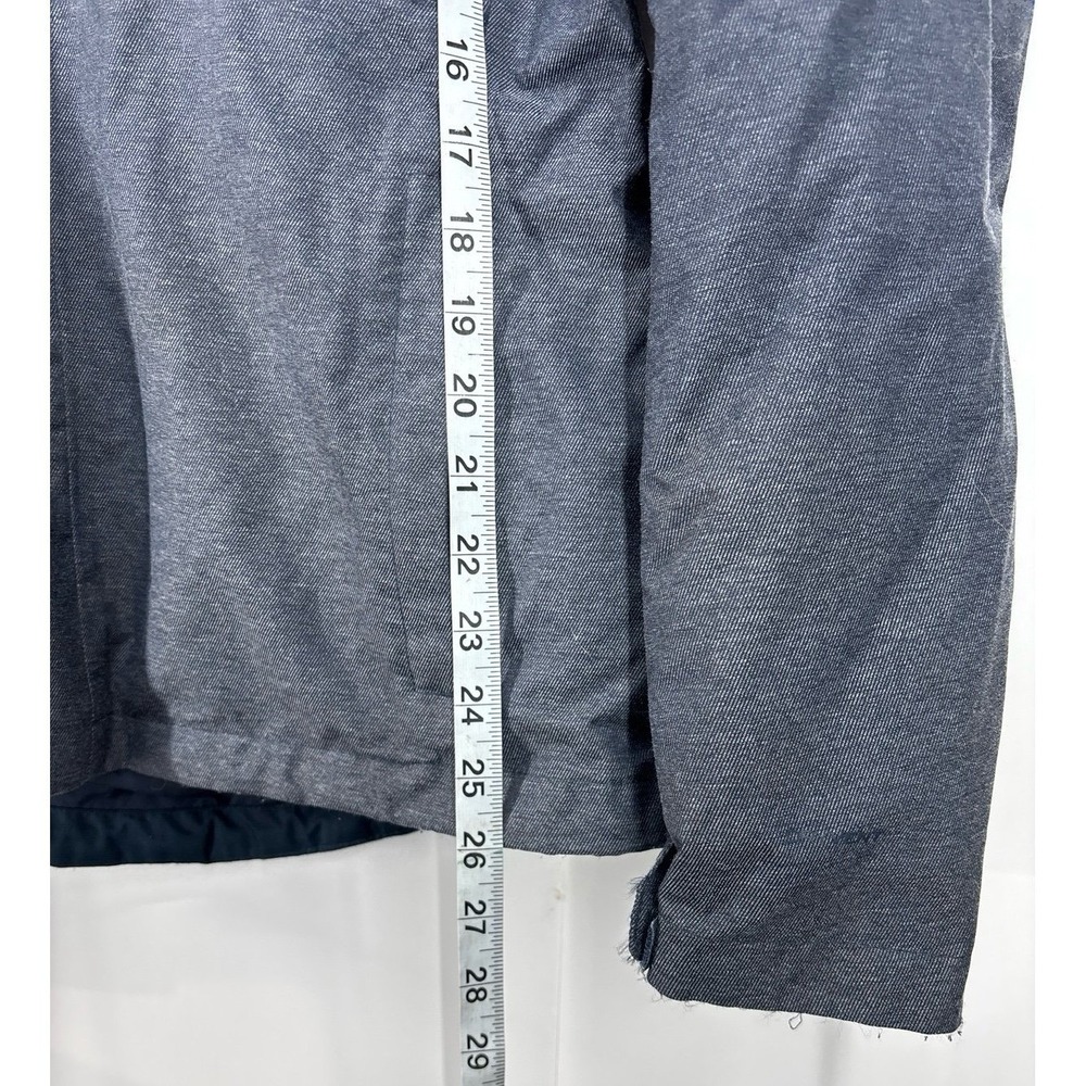 The North Face Helata Triclimate Blue/Gray Winter Jacket (women's large) - Picture 7 of 9